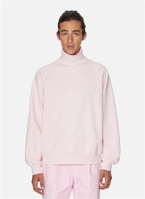 prada mens fleece|prada sweatshirts for men.